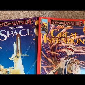 Eyes on Adventure-Space & inventions books!
